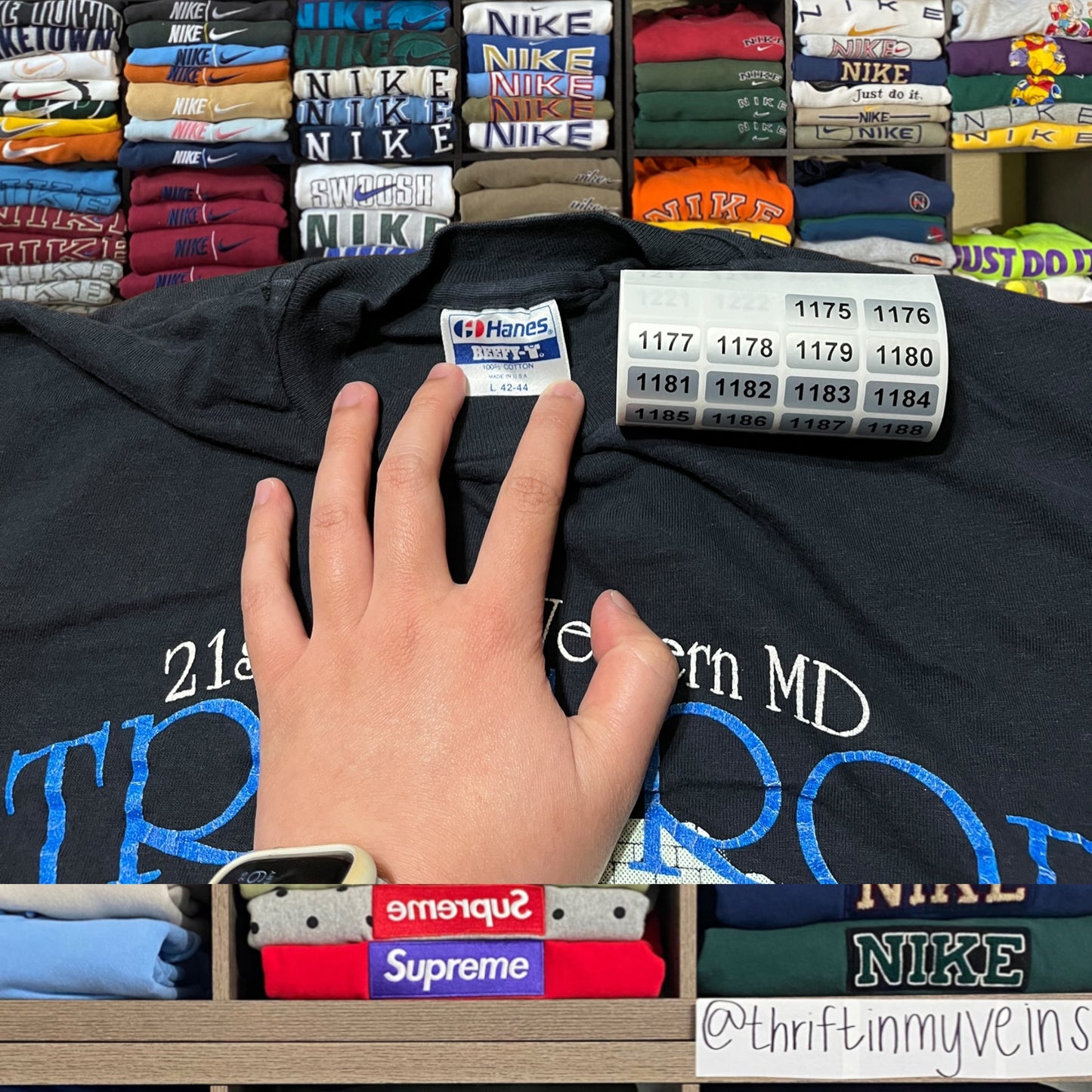 vintage 1993 gulf gas station shirt