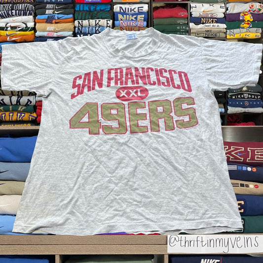 90s San Francisco niners 49ers football shirt