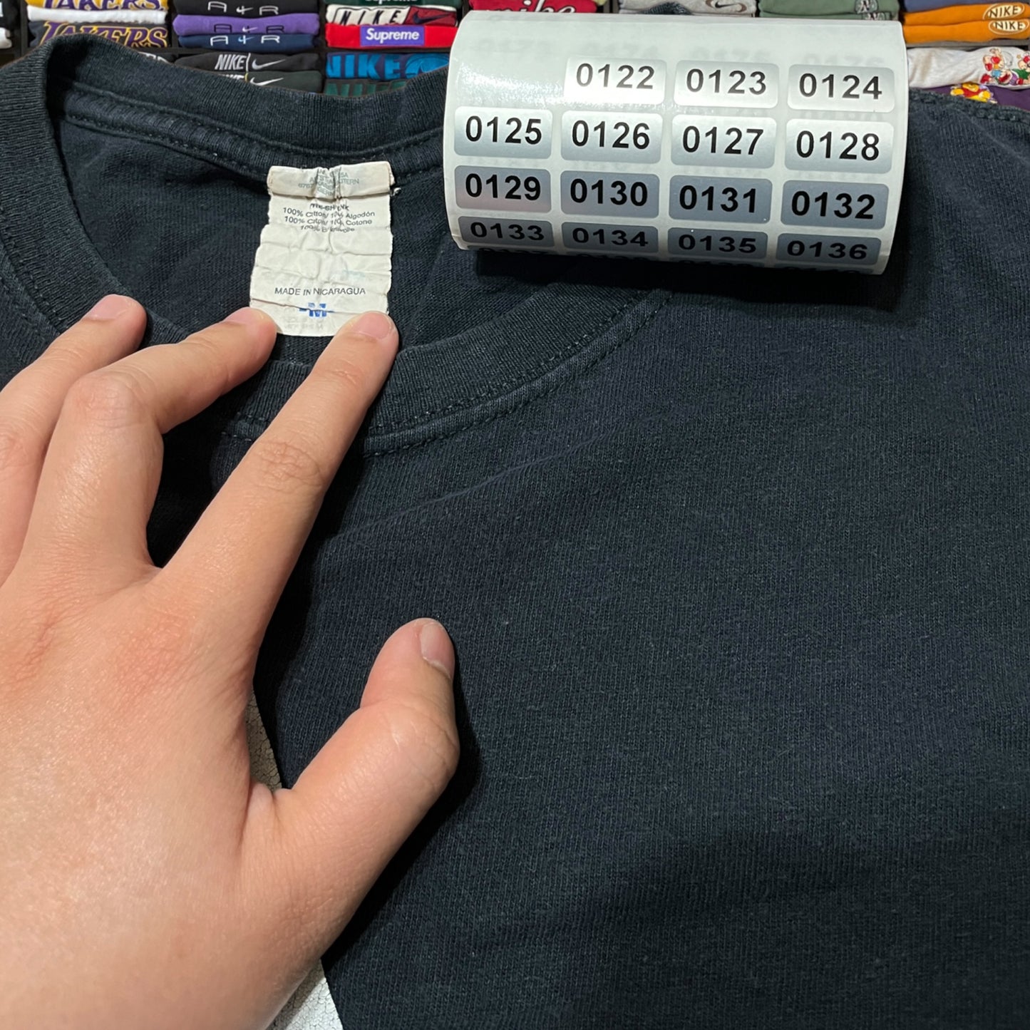 Y2k skeleton grunge skater shirt