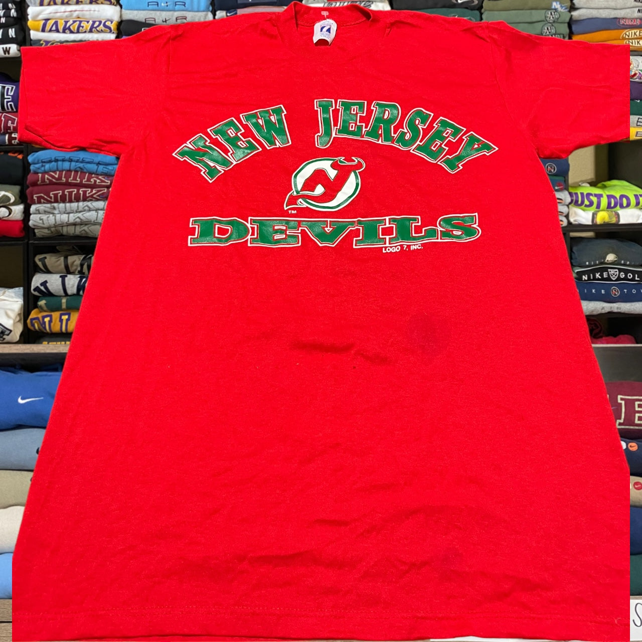 90s New Jersey devils nhl hockey shirt