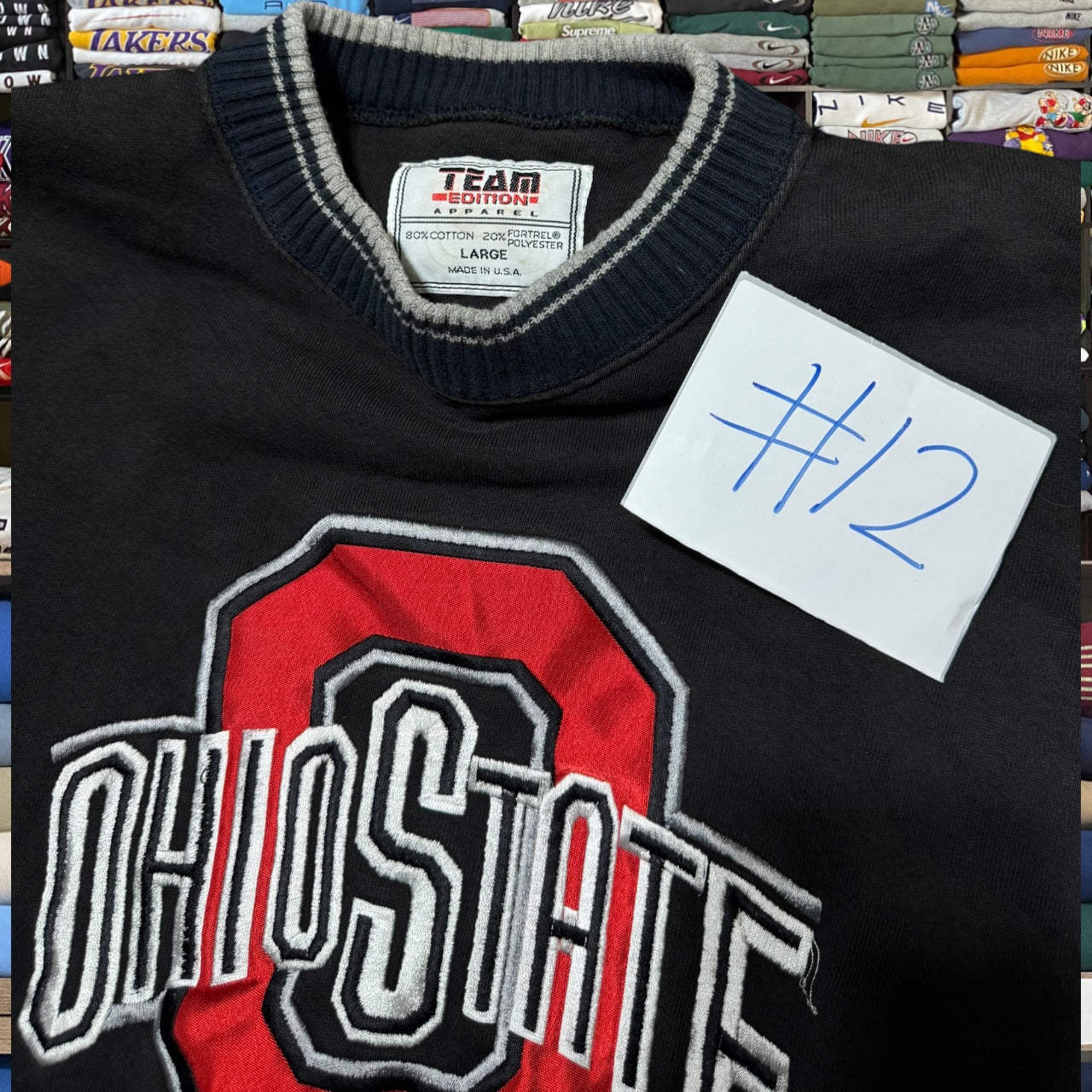 90s Ohio state sweater (large)