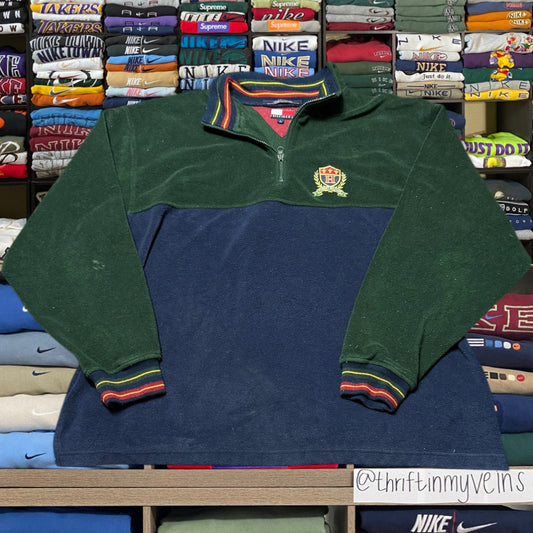 90s tommy hilfiger quarter zip sweatshirt (Large)