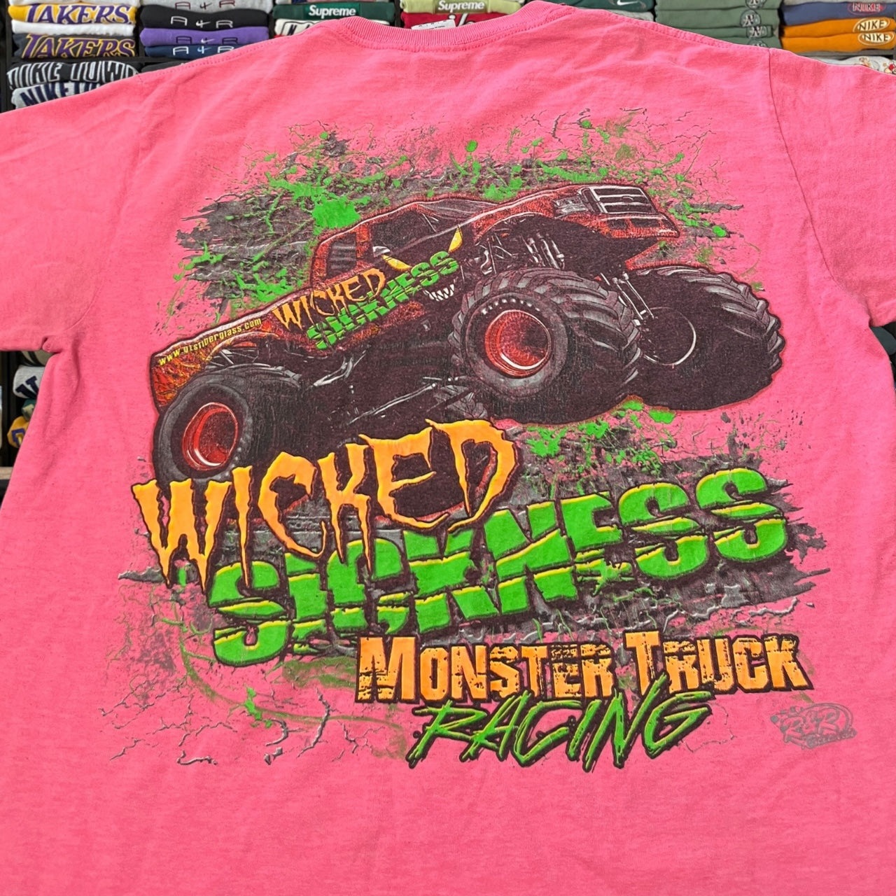 Y2K monster truck pink wicked sickness