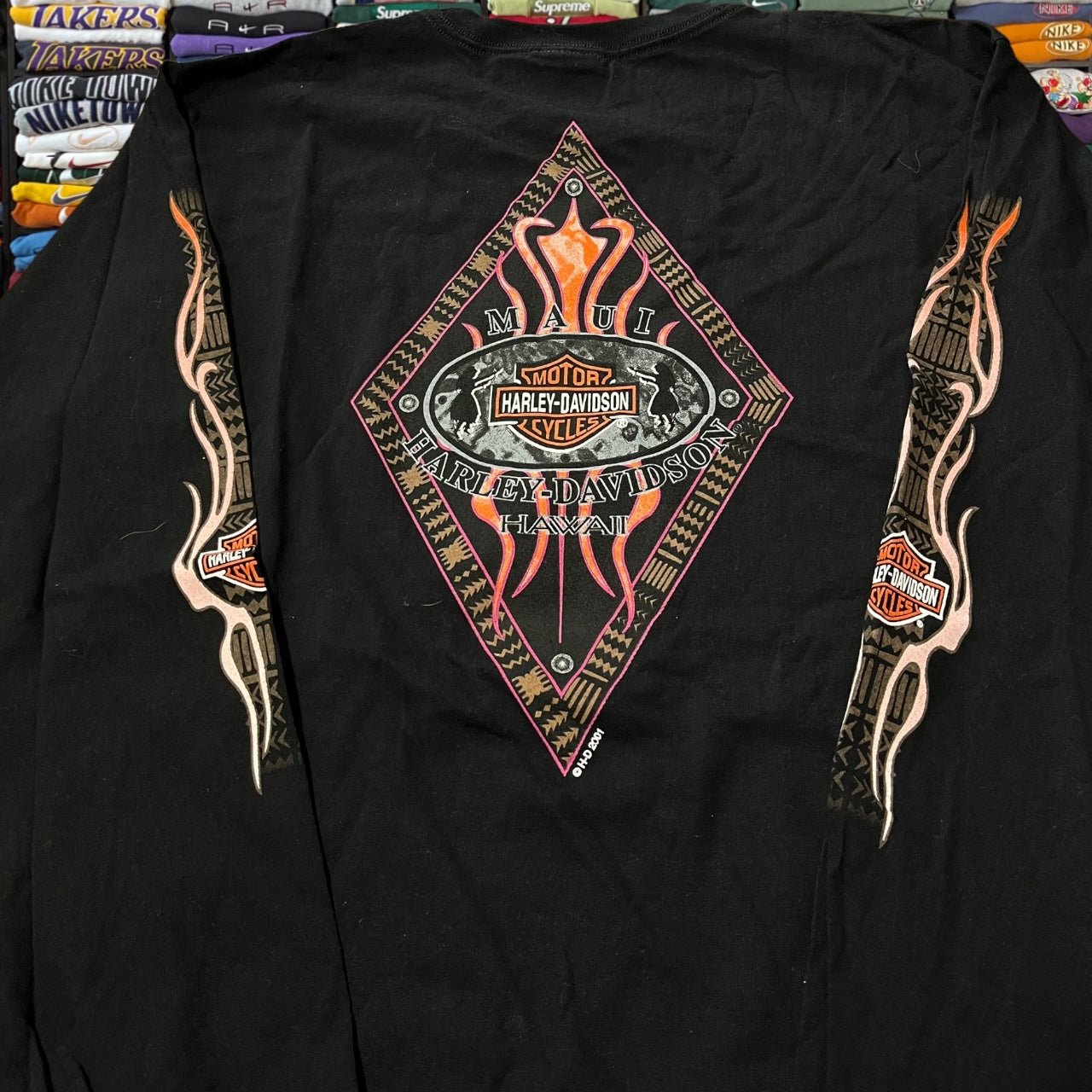 1996 harley biker shirt ( large )