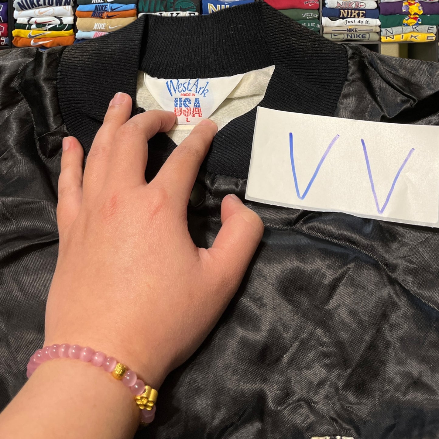 90s Chevy satin jacket