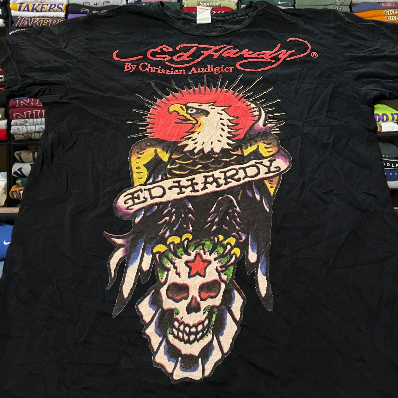 Ed hardy skeleton shirt