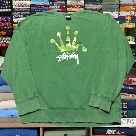y2k stussy sweatshirt (Xlarge)