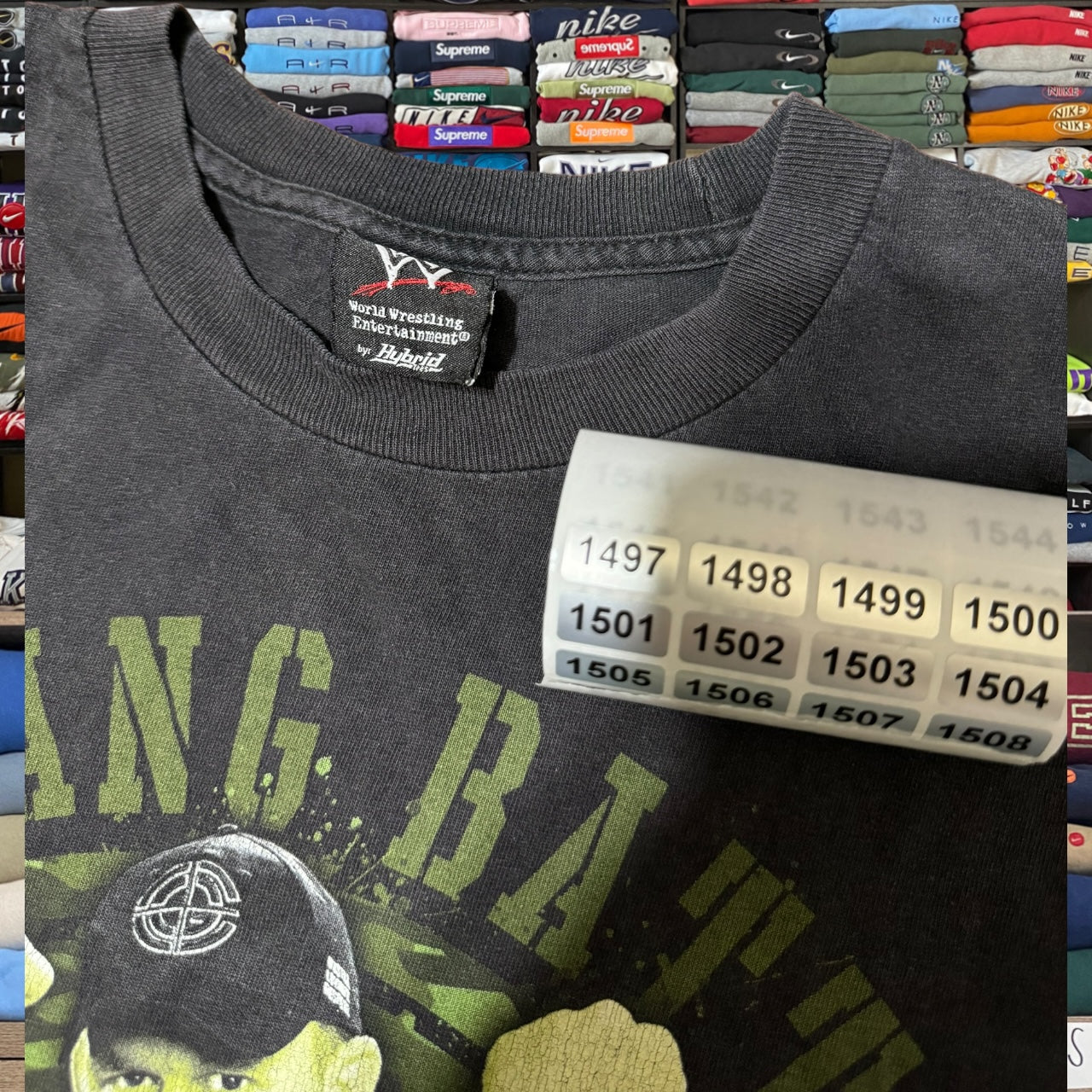 Vtg John cena black shirt