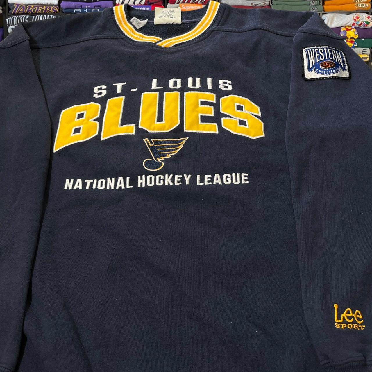 90s St. Louis blues NHL hockey sweater