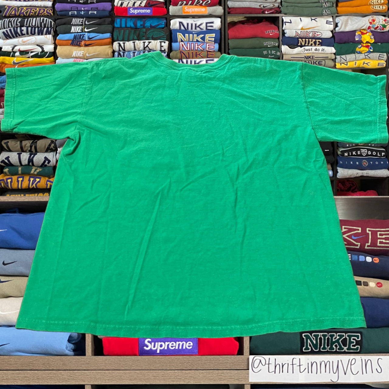Y2K star green shirt