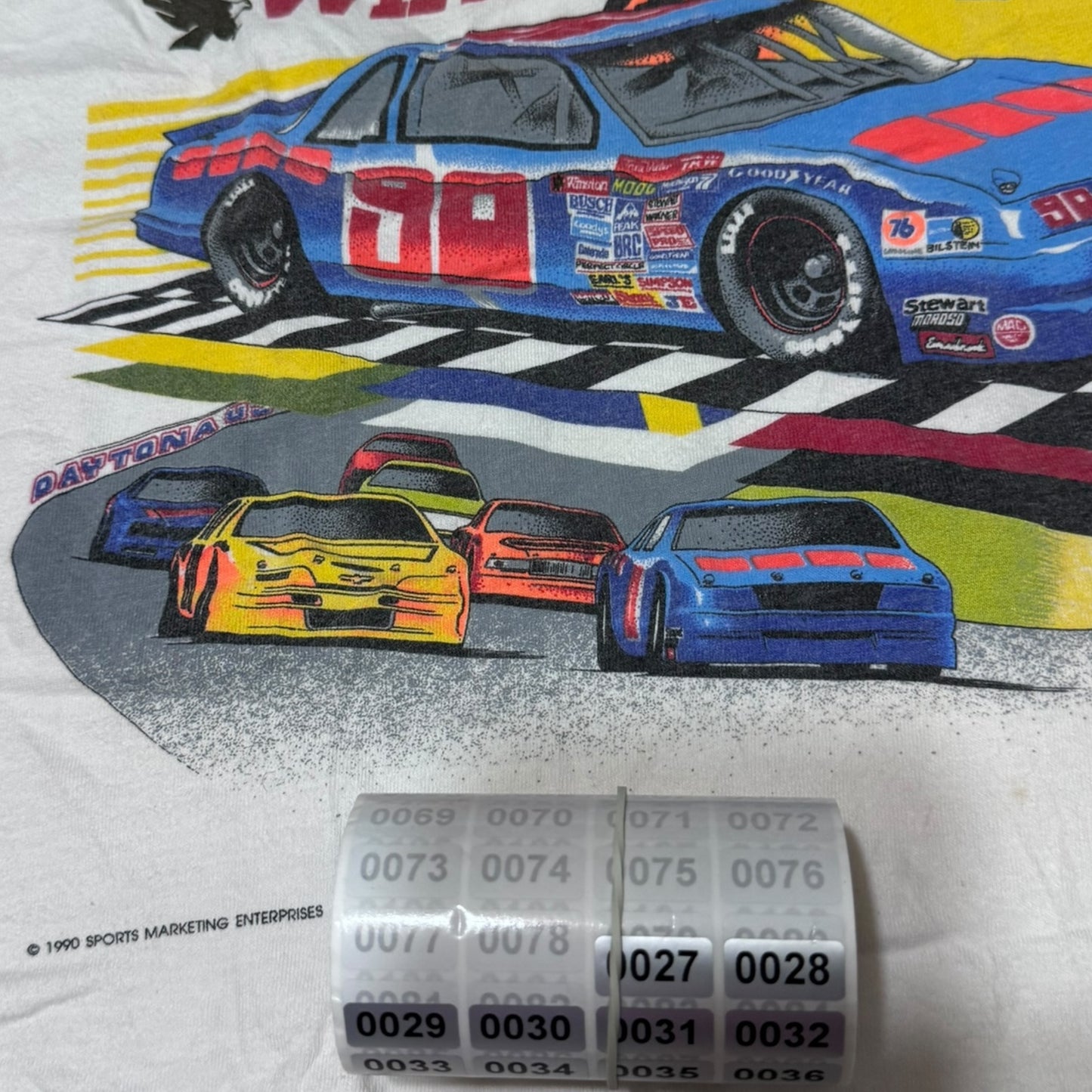 90s nascar Daytona 500 shirt