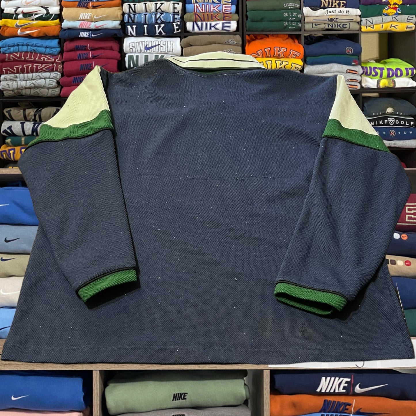 90s jerzees collar sweater