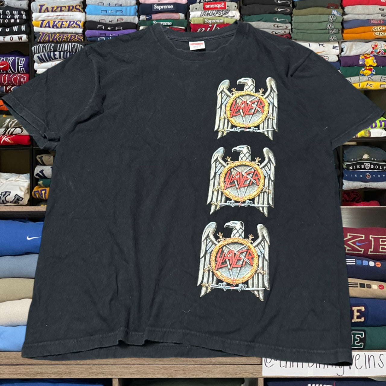 Supreme x slayer shirt (large)