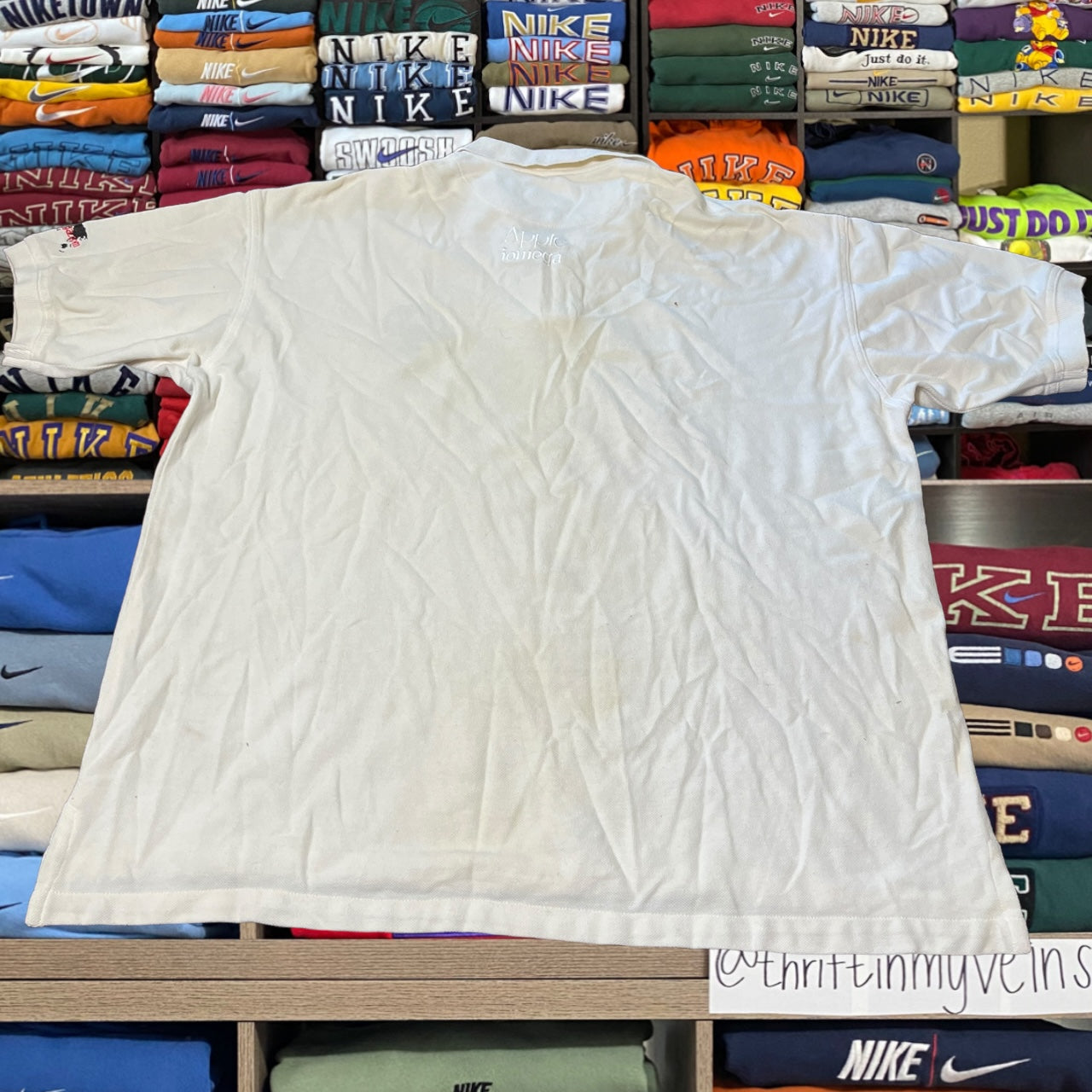 90s super rare apple product collar shirt