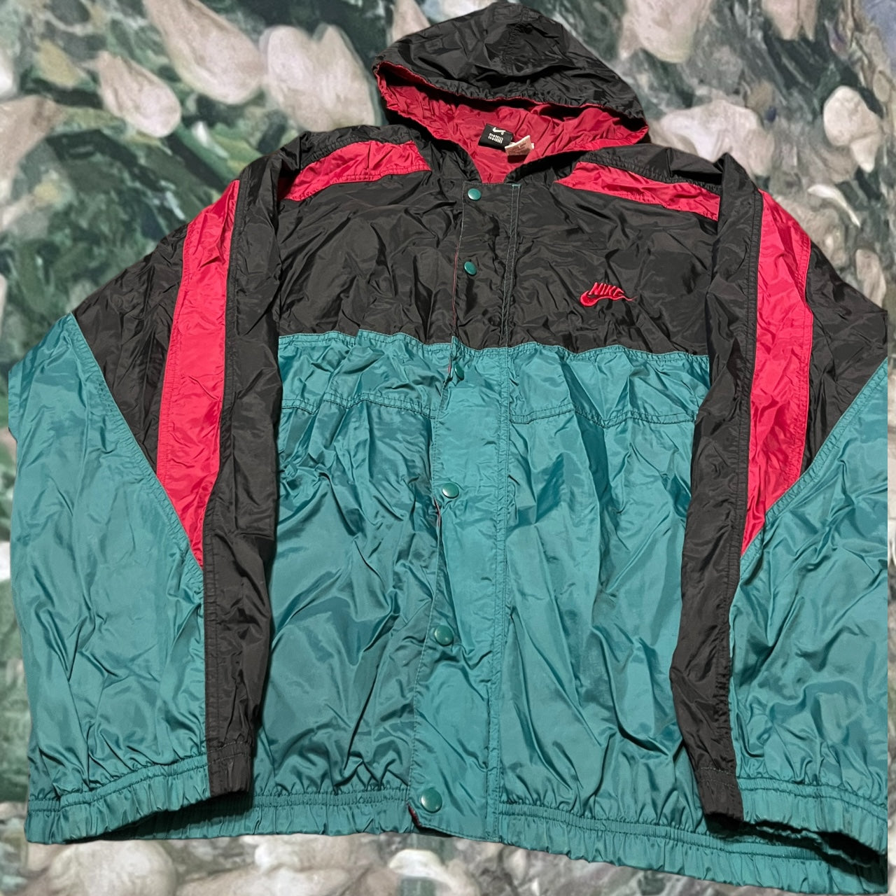 vinrage 90's nike windbreaker (xlarge)
