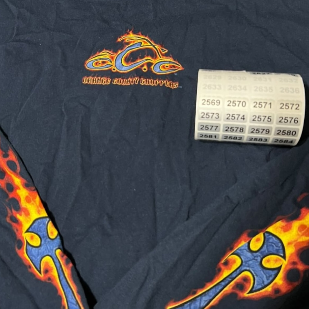 Y2K Orange County choppers biker motorcycle