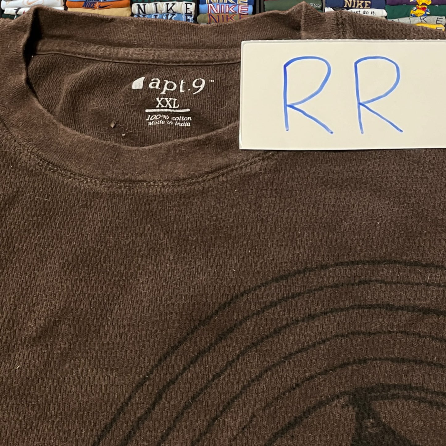 Y2K skater brown shirt