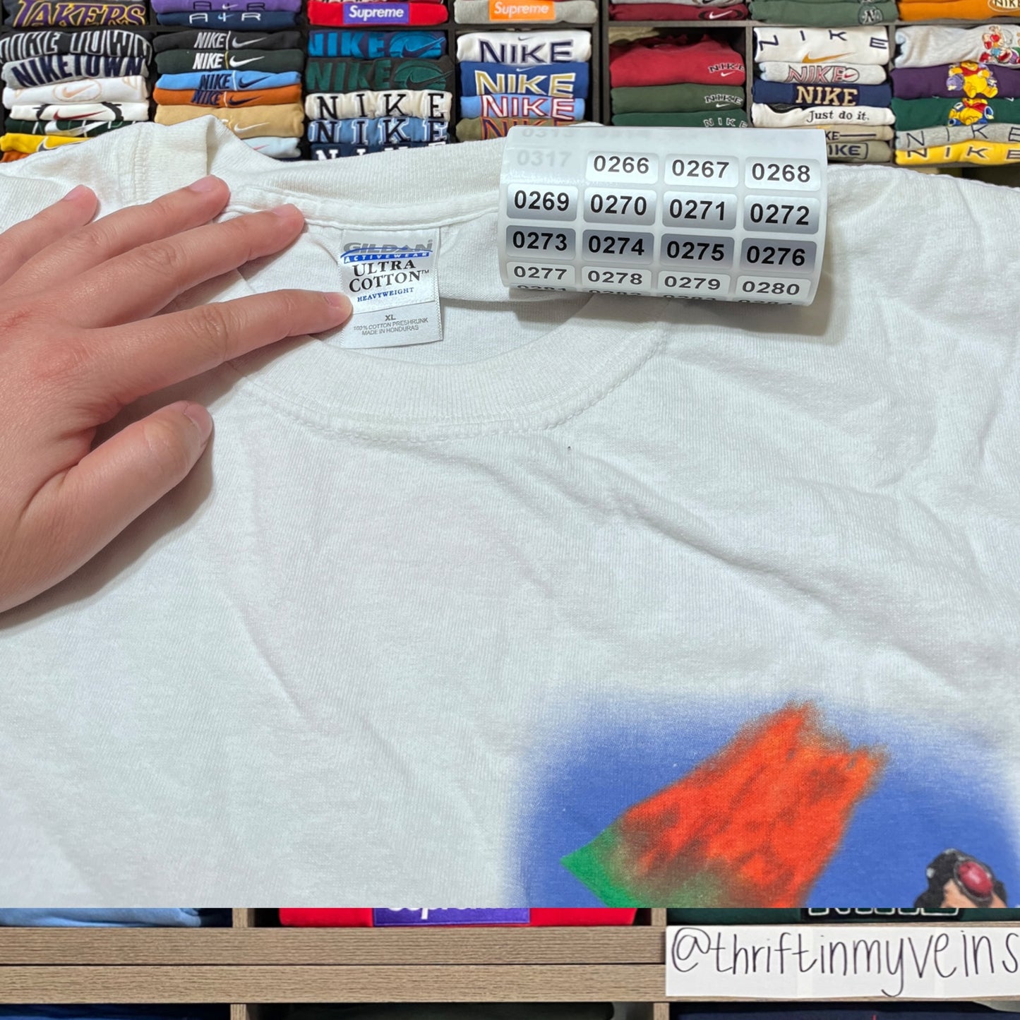 vintage y2k nascar graphic shirt