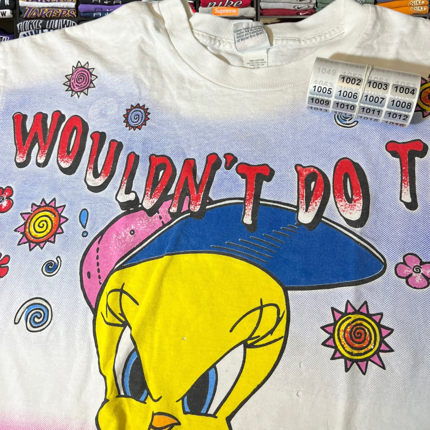 90s tweety all over print