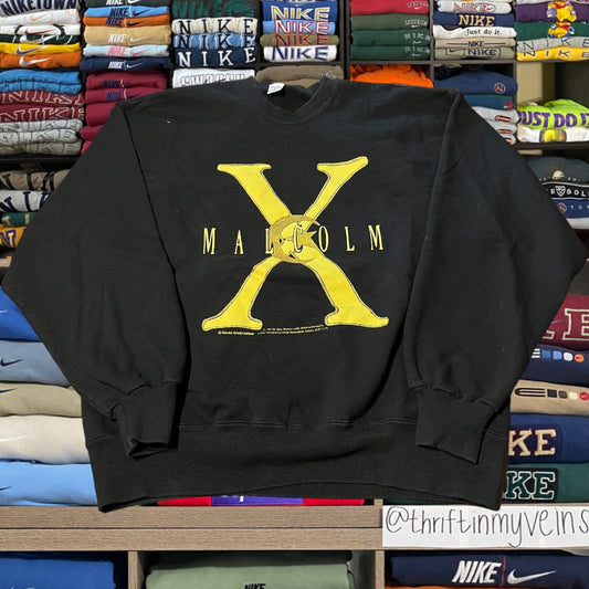 90s Malcom x sweater