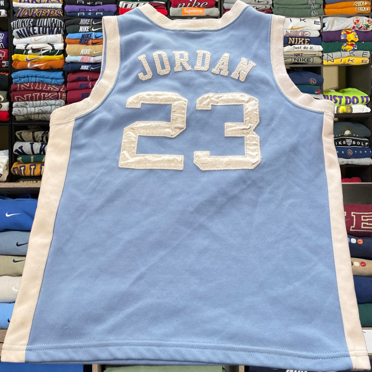 Vintage Nike x Michael jordan baby blue jersey