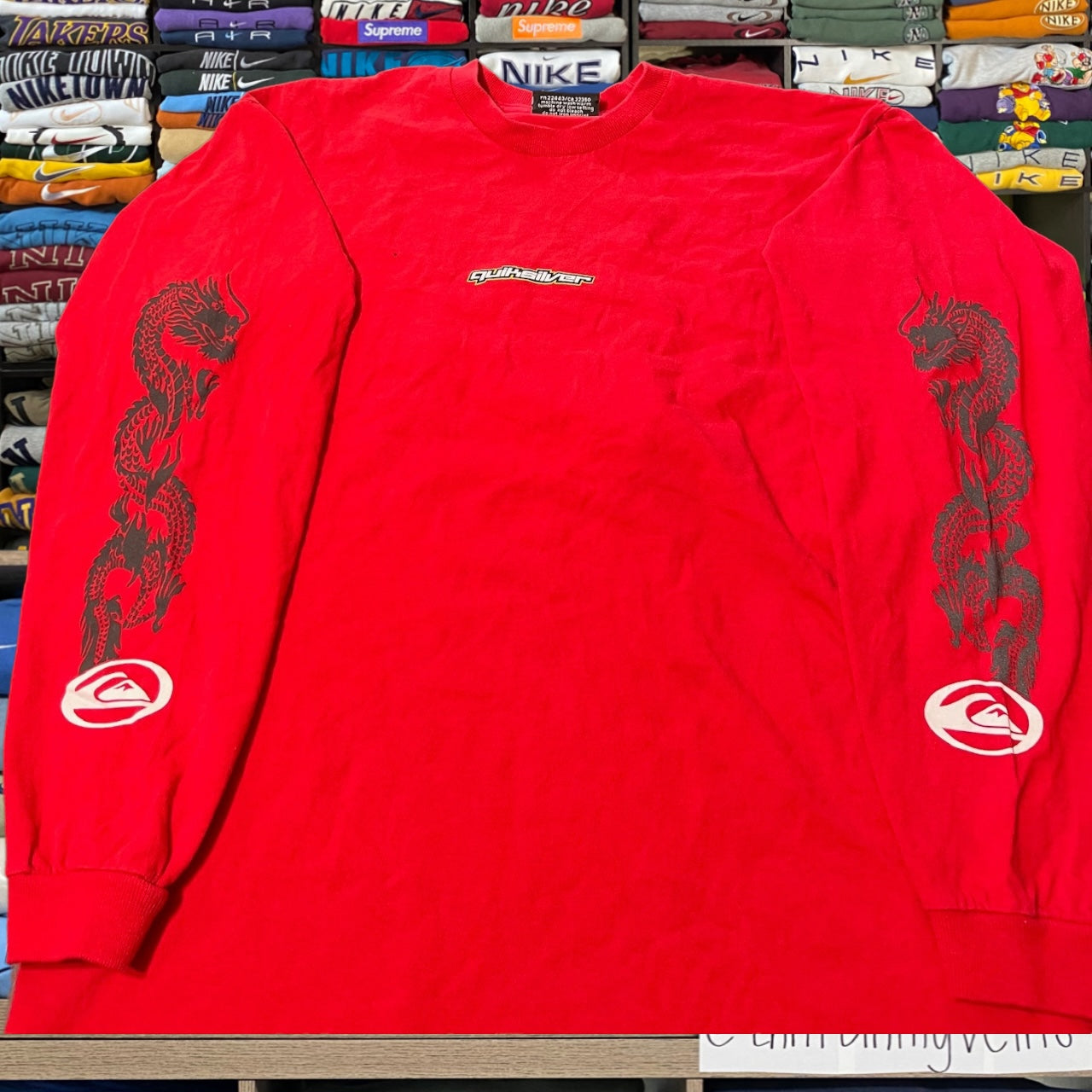 Y2K quiksilver skater long sleeve