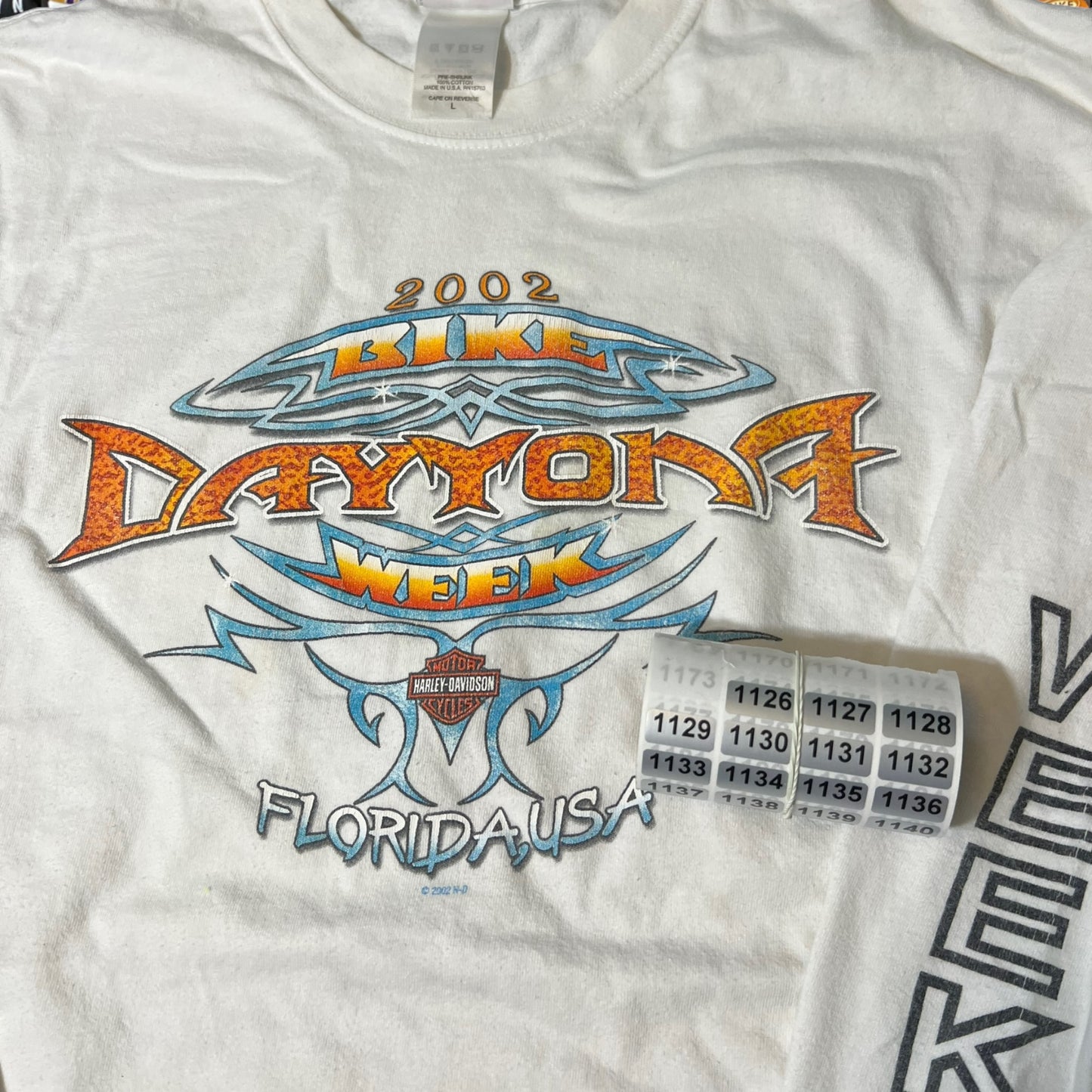 2002 Harley Davidson biker shirt ( large )
