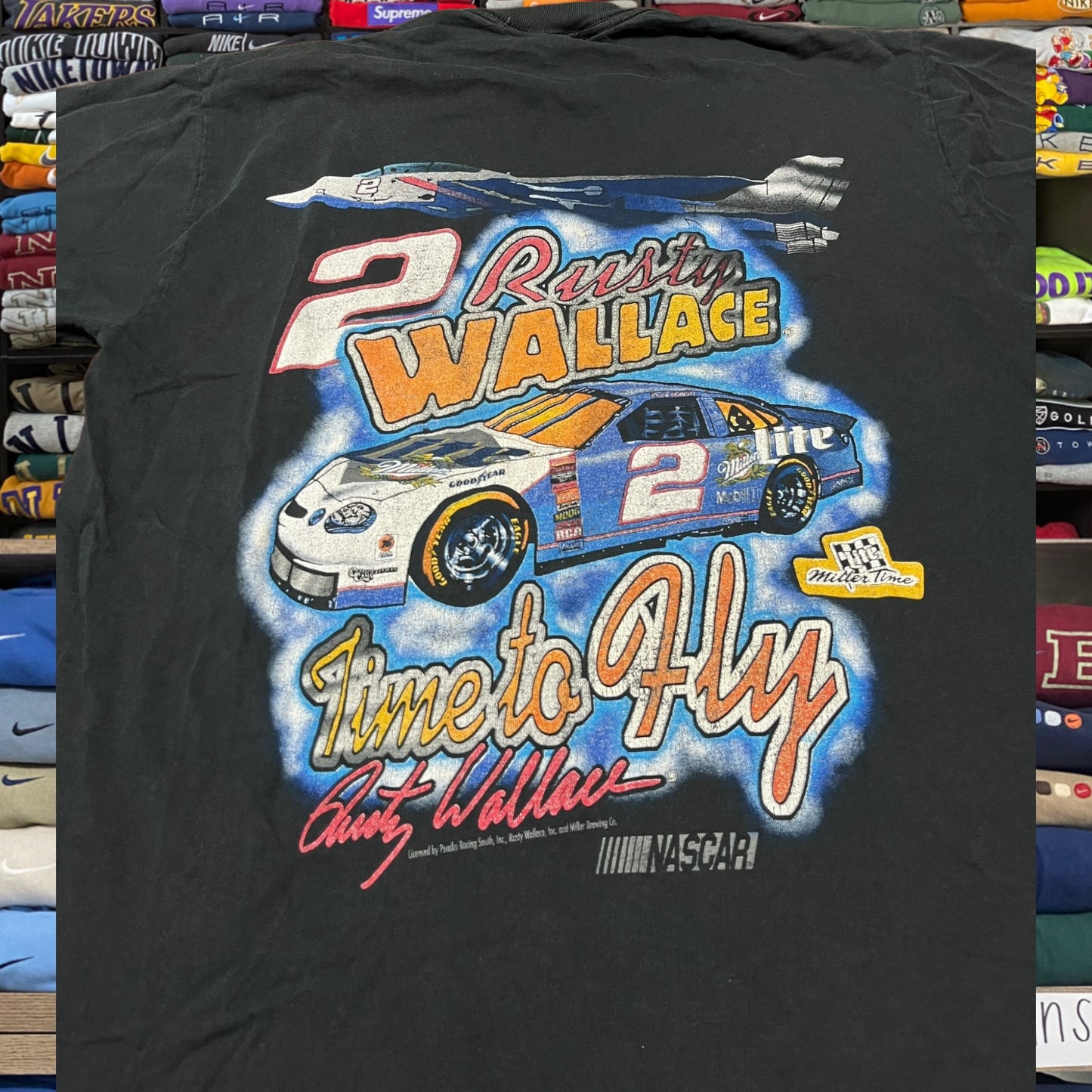 vintage 90s nascar graphic shirt