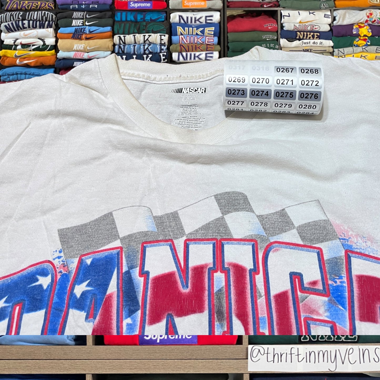 vintage nascar graphic shirt
