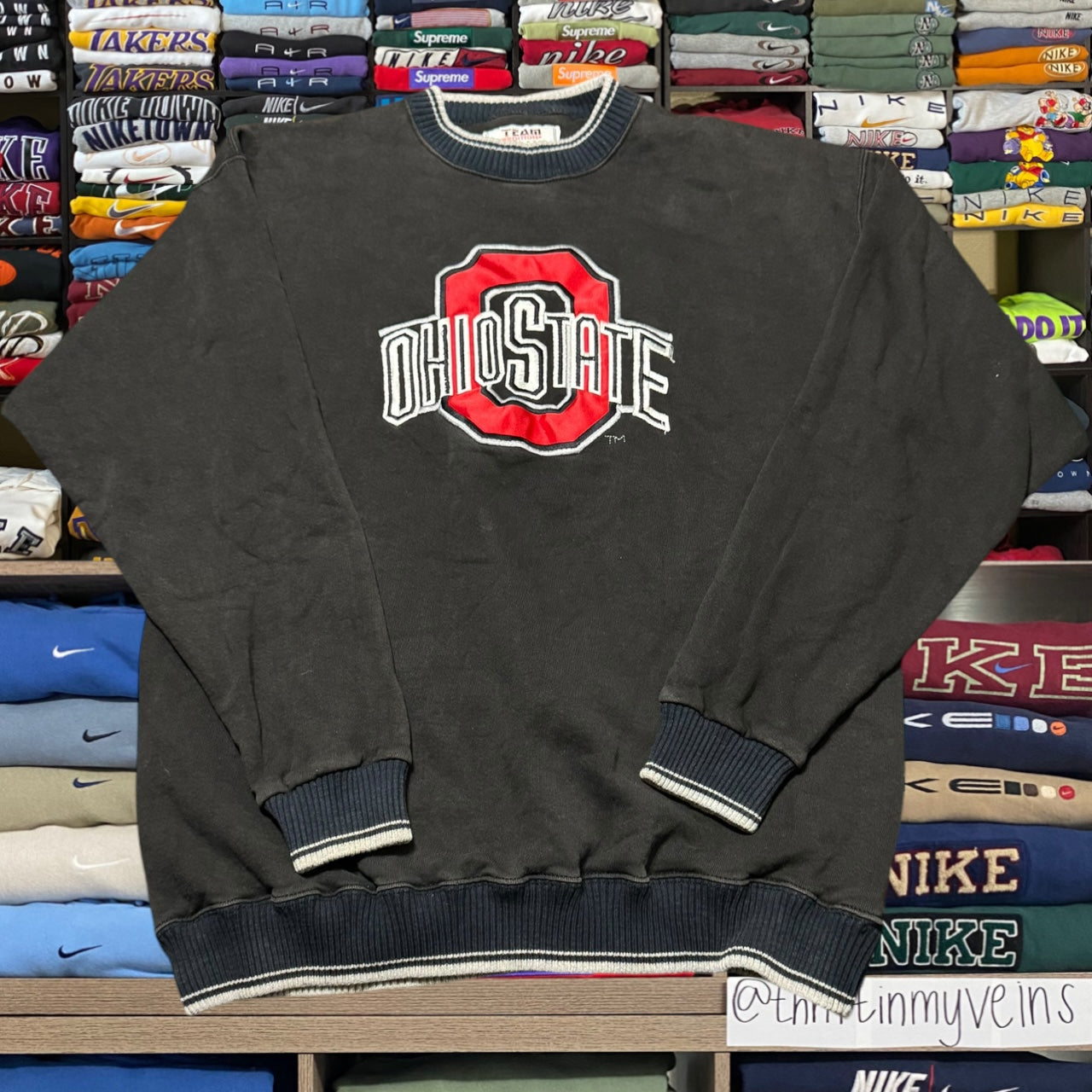 90s Ohio state sweater (large)