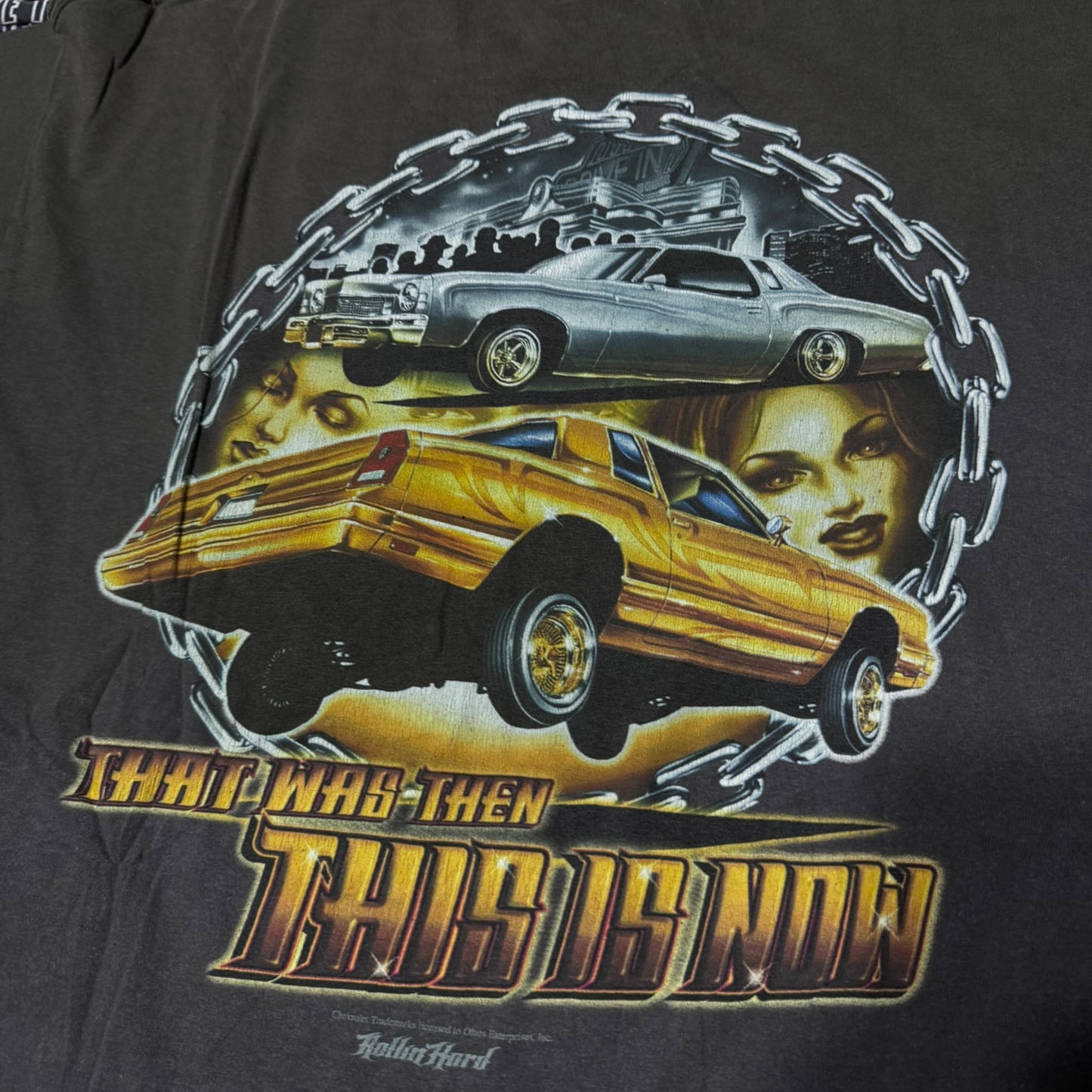 Y2K nascar odm car shirt