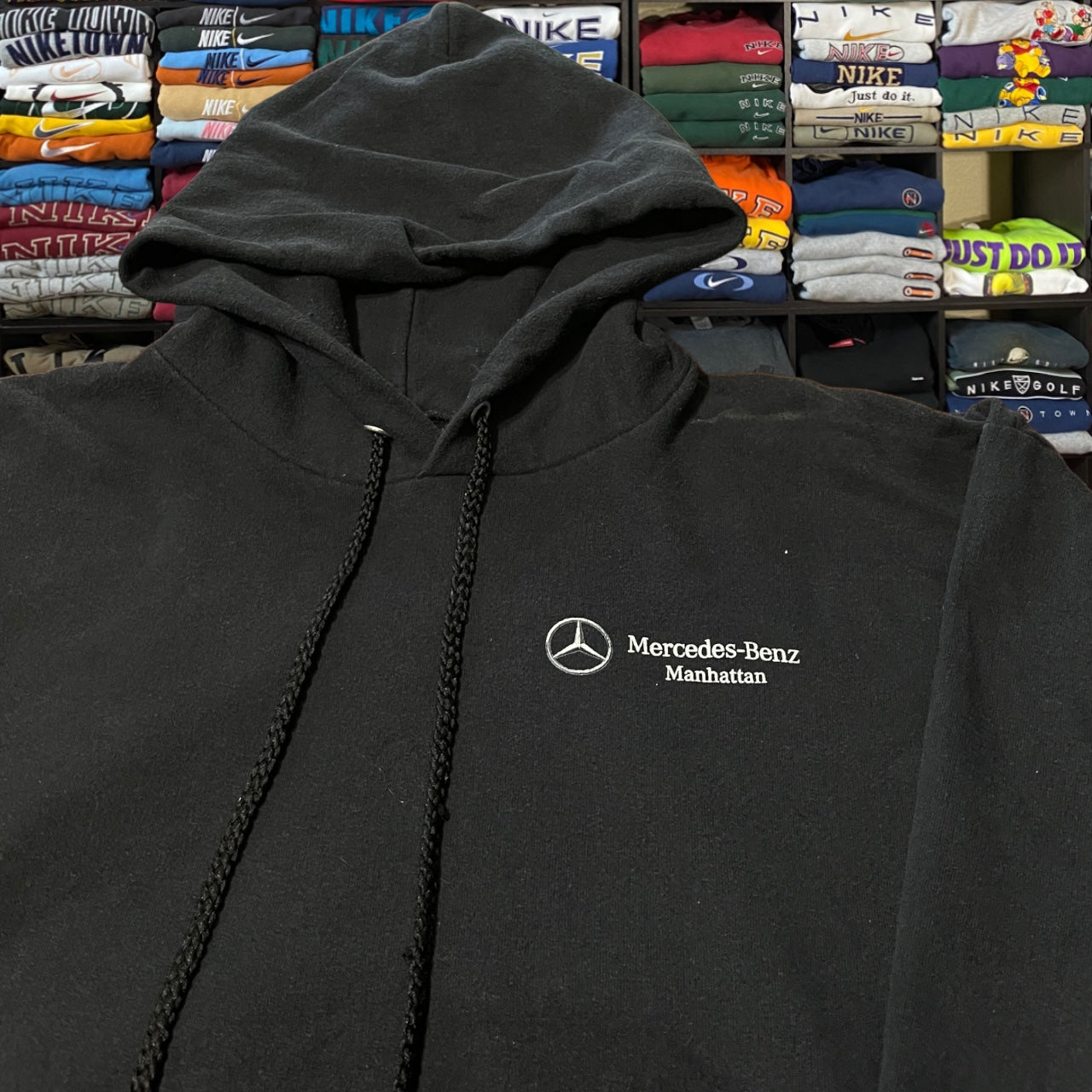 Y2K Mercedes Benz hoodie