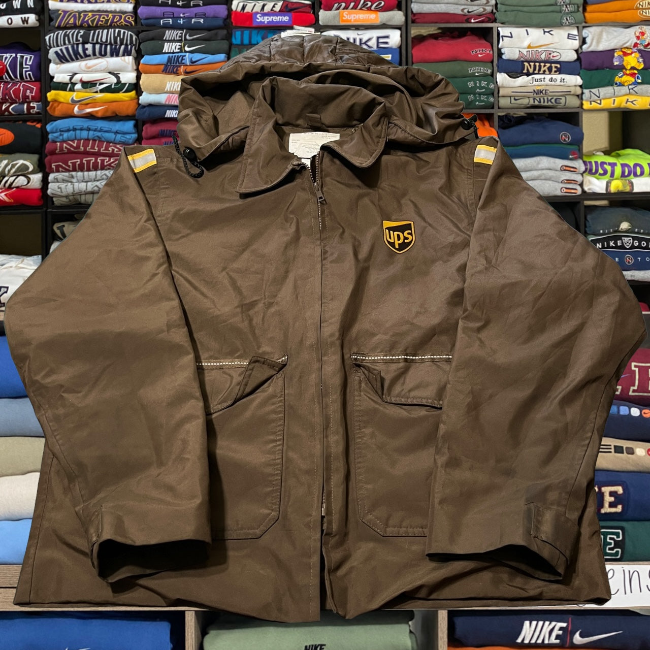 Y2K UPS brown jacket