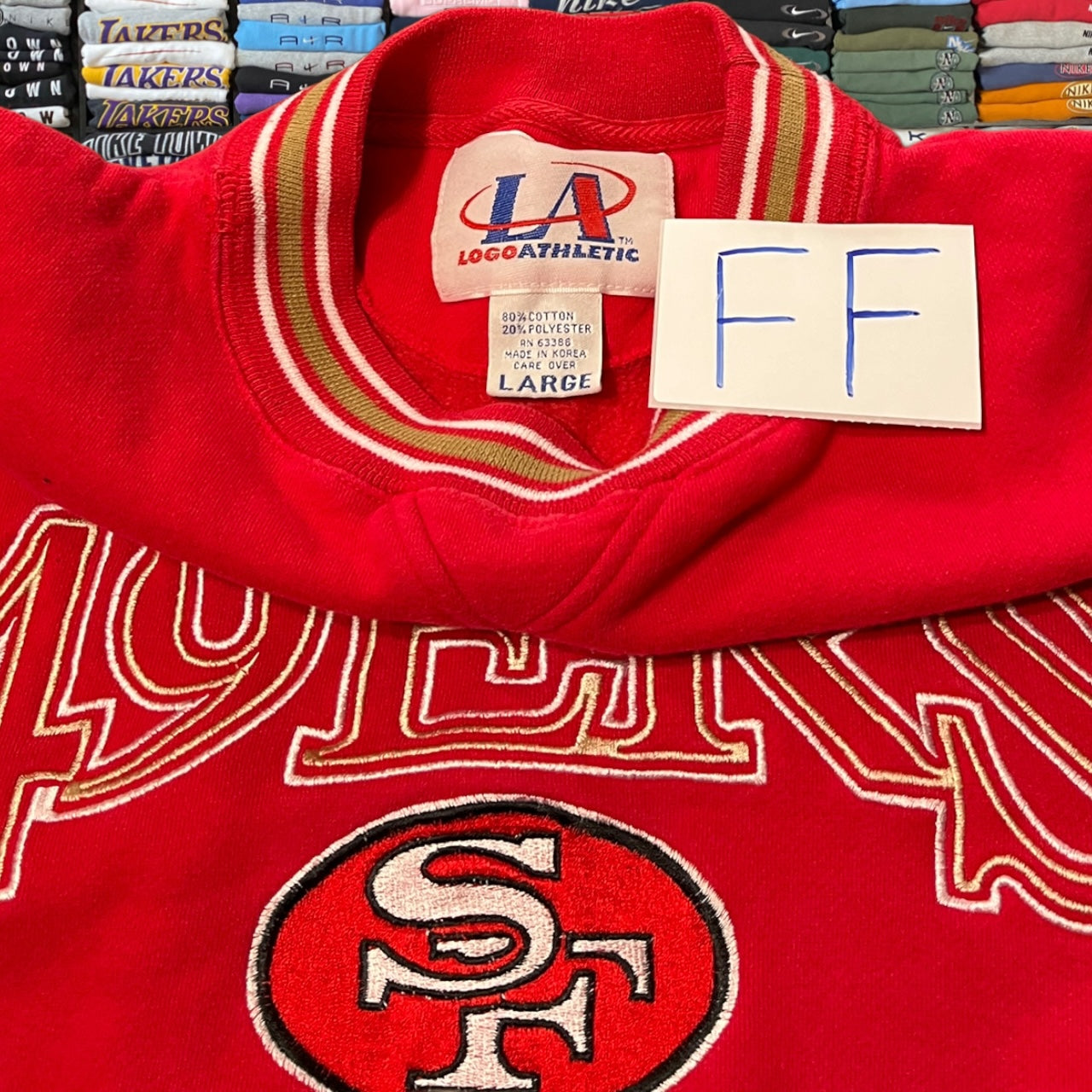 90s special edition rare 49ers nfl football sweater