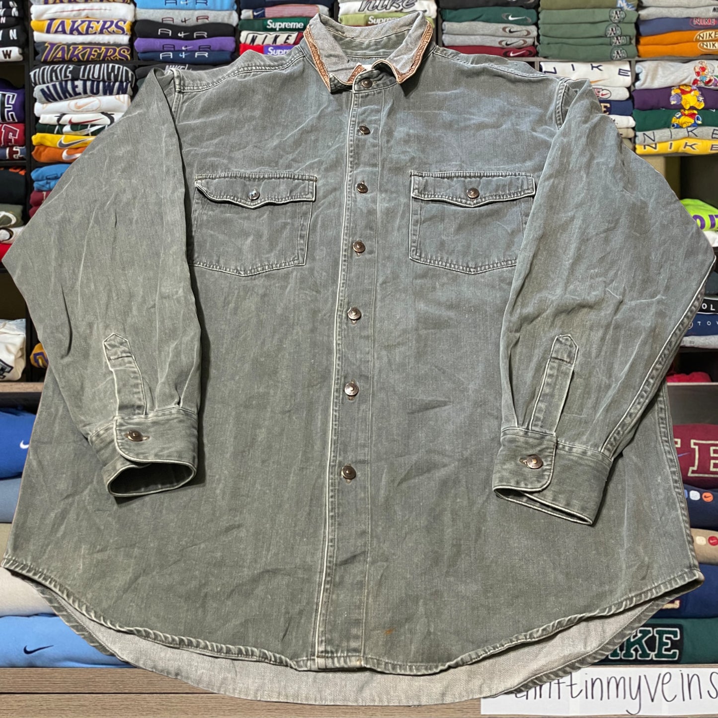 90s banana republic button up shirt