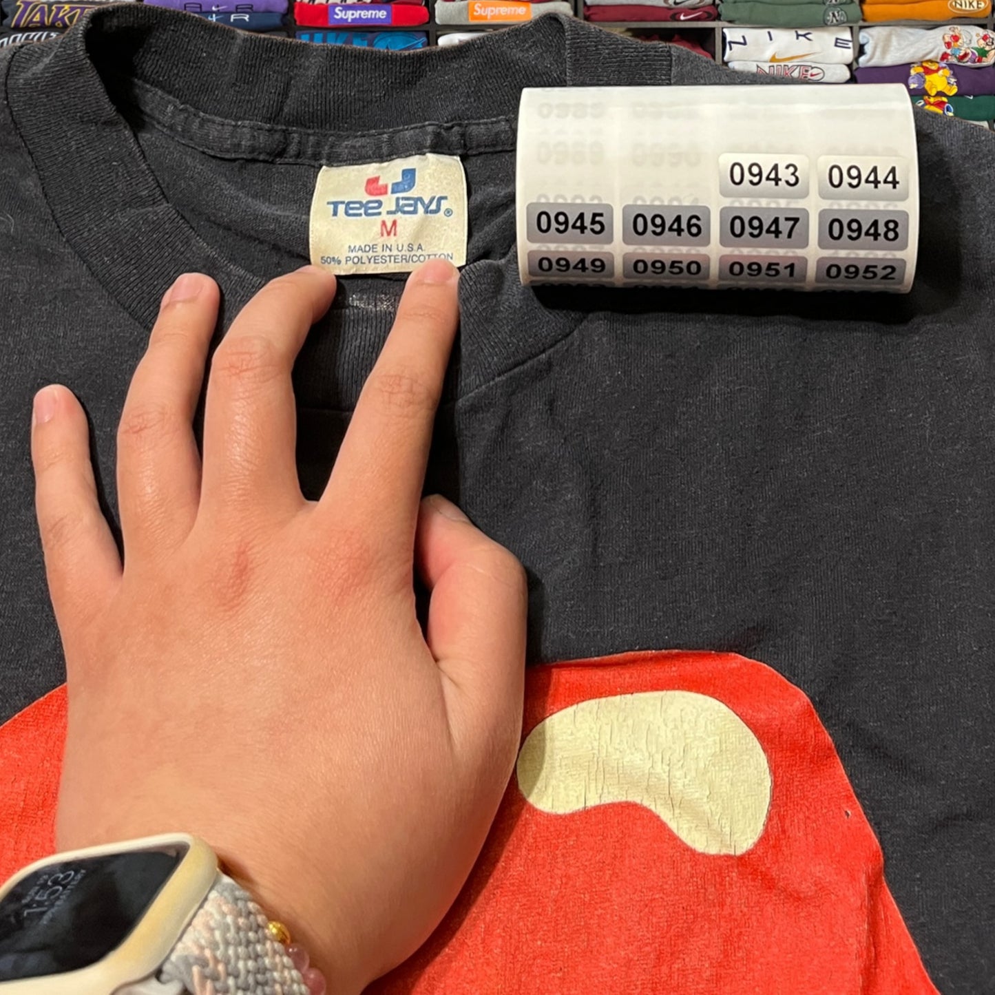 Vintage 1989 the rolling stone tour shirt