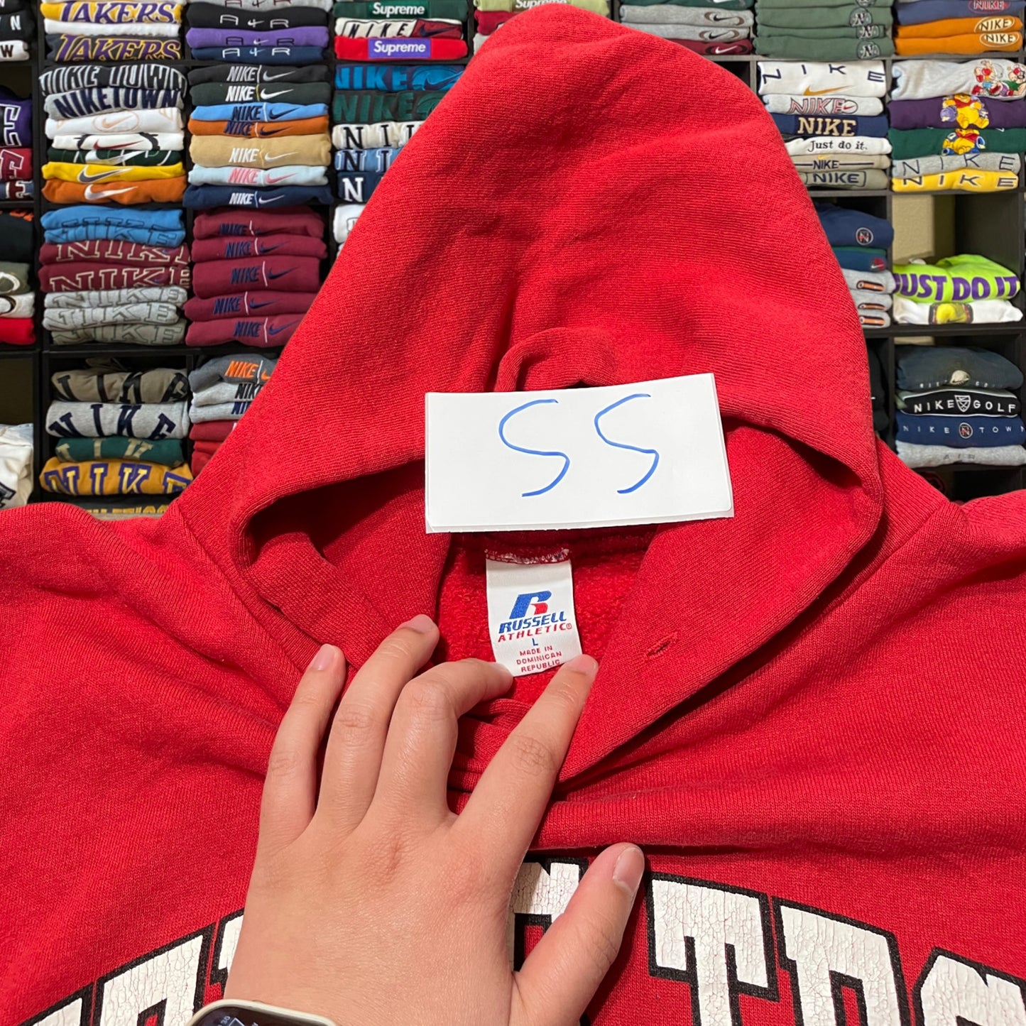 Y2K Texas tech university hoodie