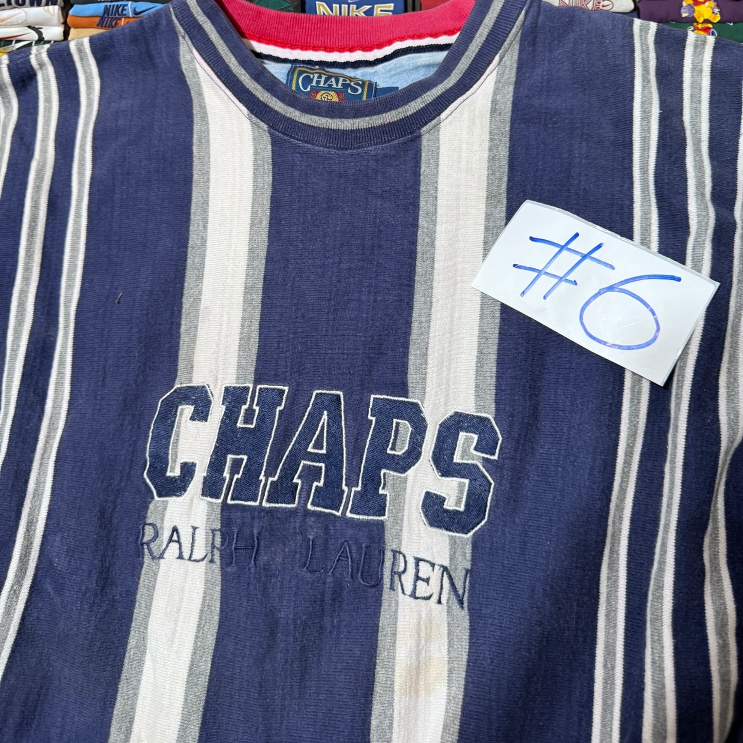 90s chaps Ralph Lauren stripe sweater