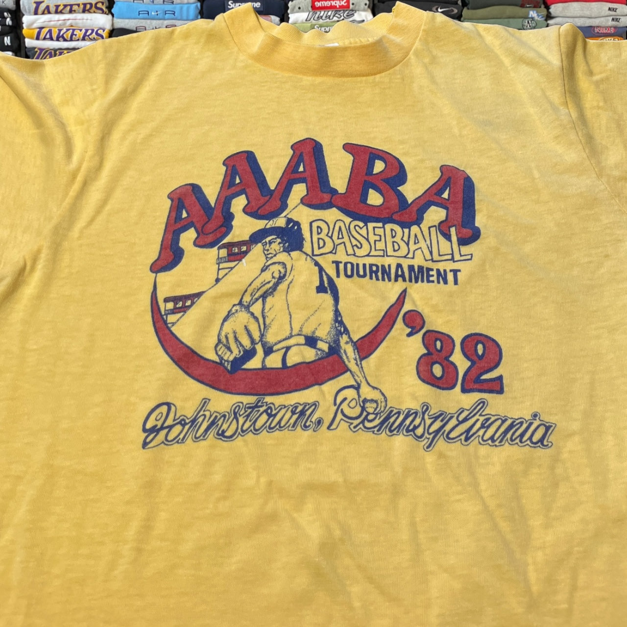 Vintage 1982 AAABA mlb baseball shirt