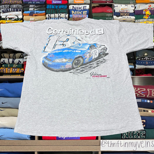 vintage 90s nascar graphic shirt