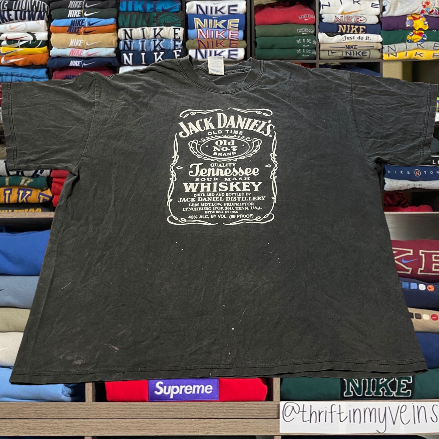 vtg jack daniel shirt (xlarge)