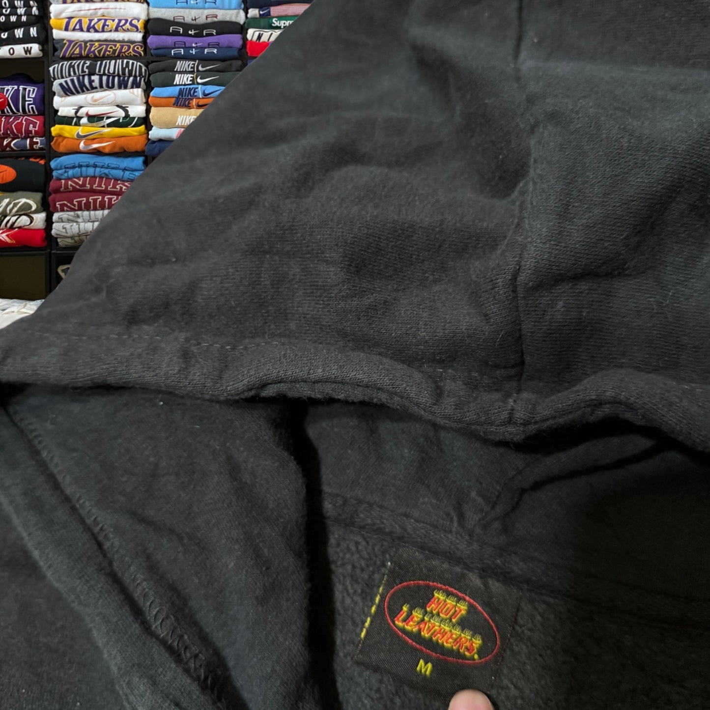 Y2K cross wings grunge skater hoodie