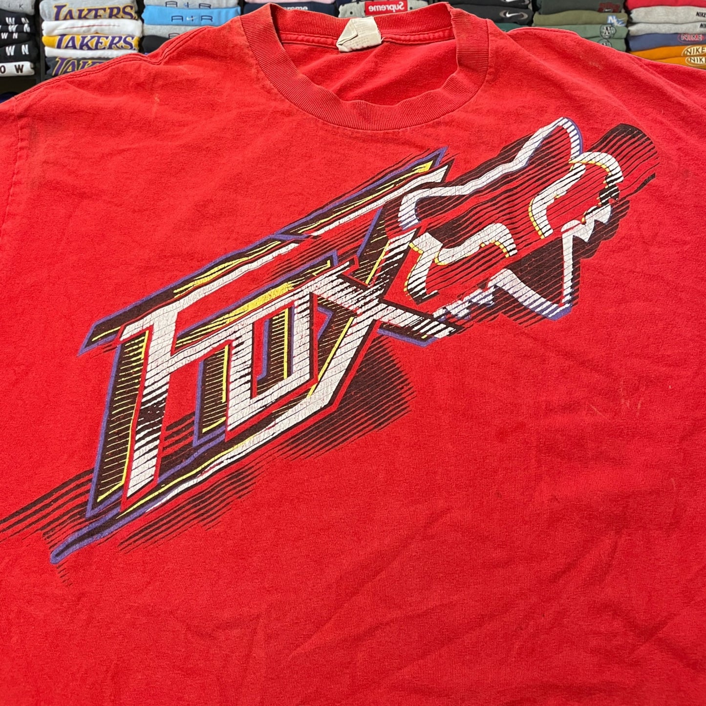 Y2K Fox racing skater shirt