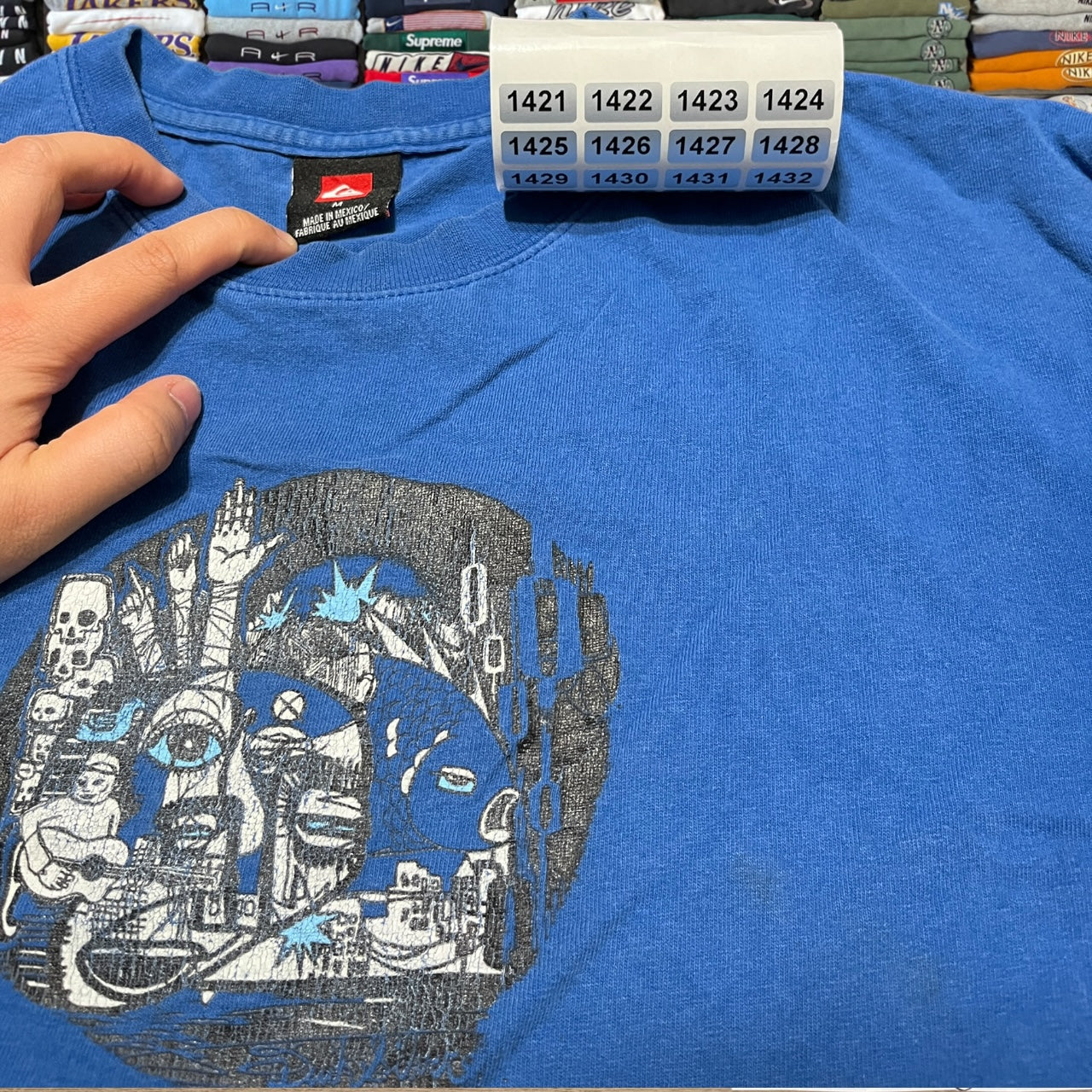 Y2k Quiksilver skater shirt