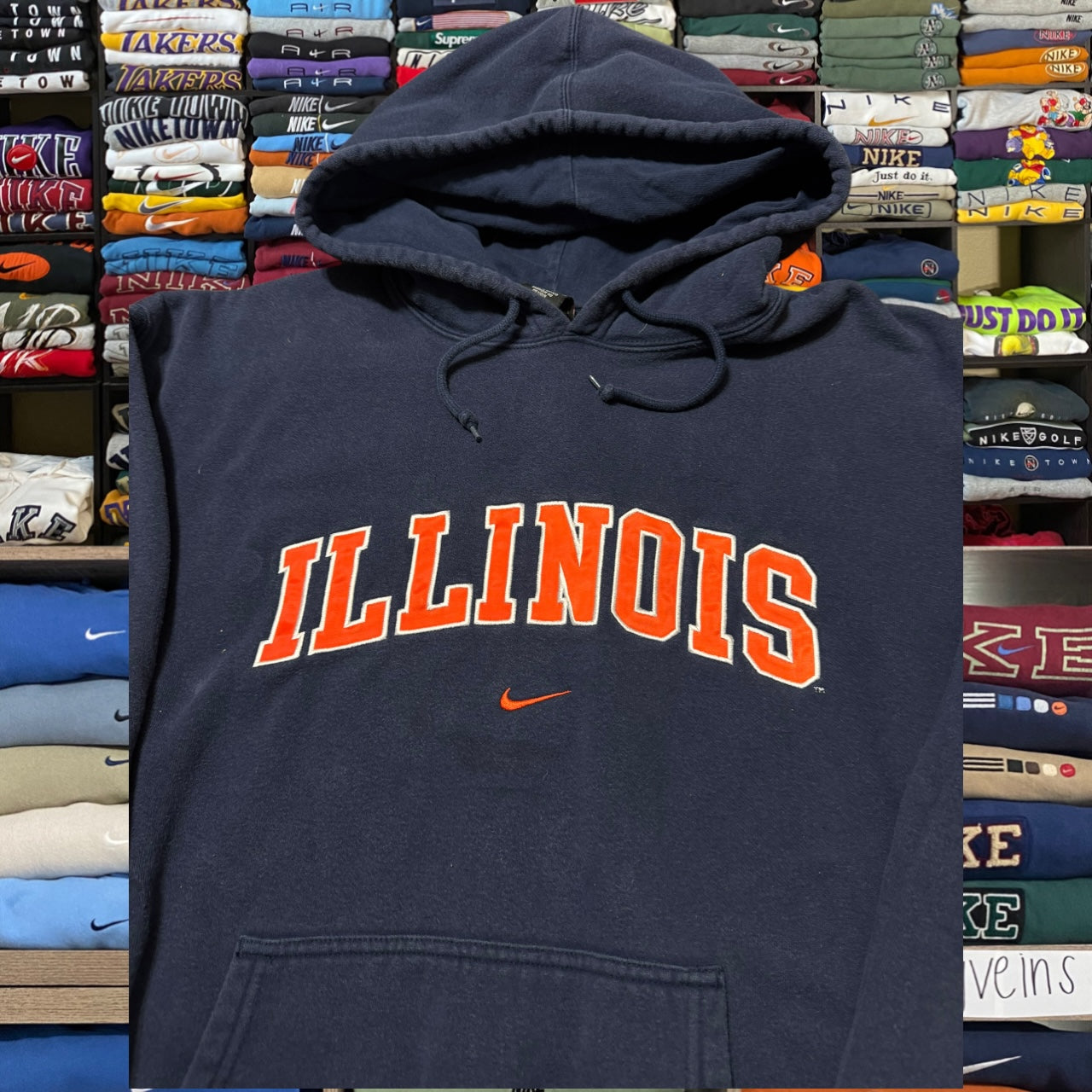 y2k nike x illinois university (Xlarge)