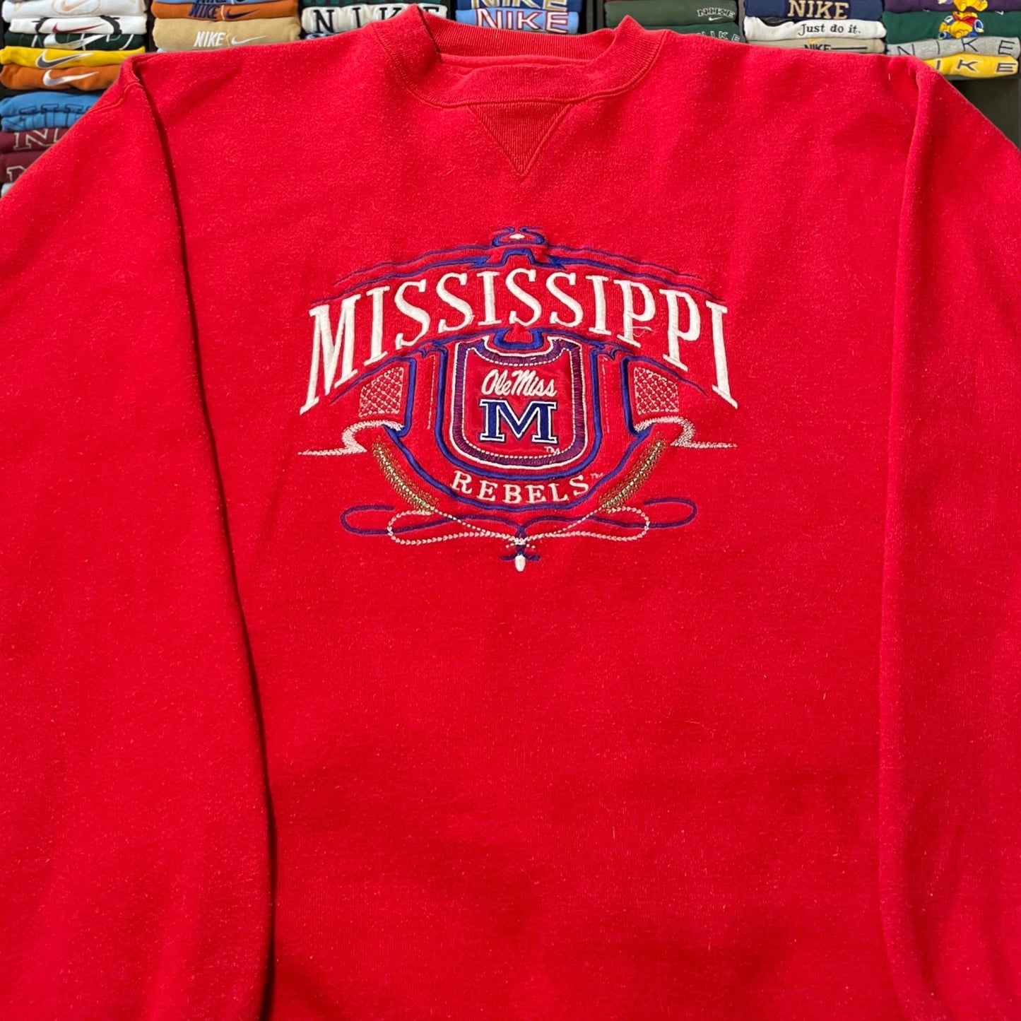 90s Mississippi university crewneck