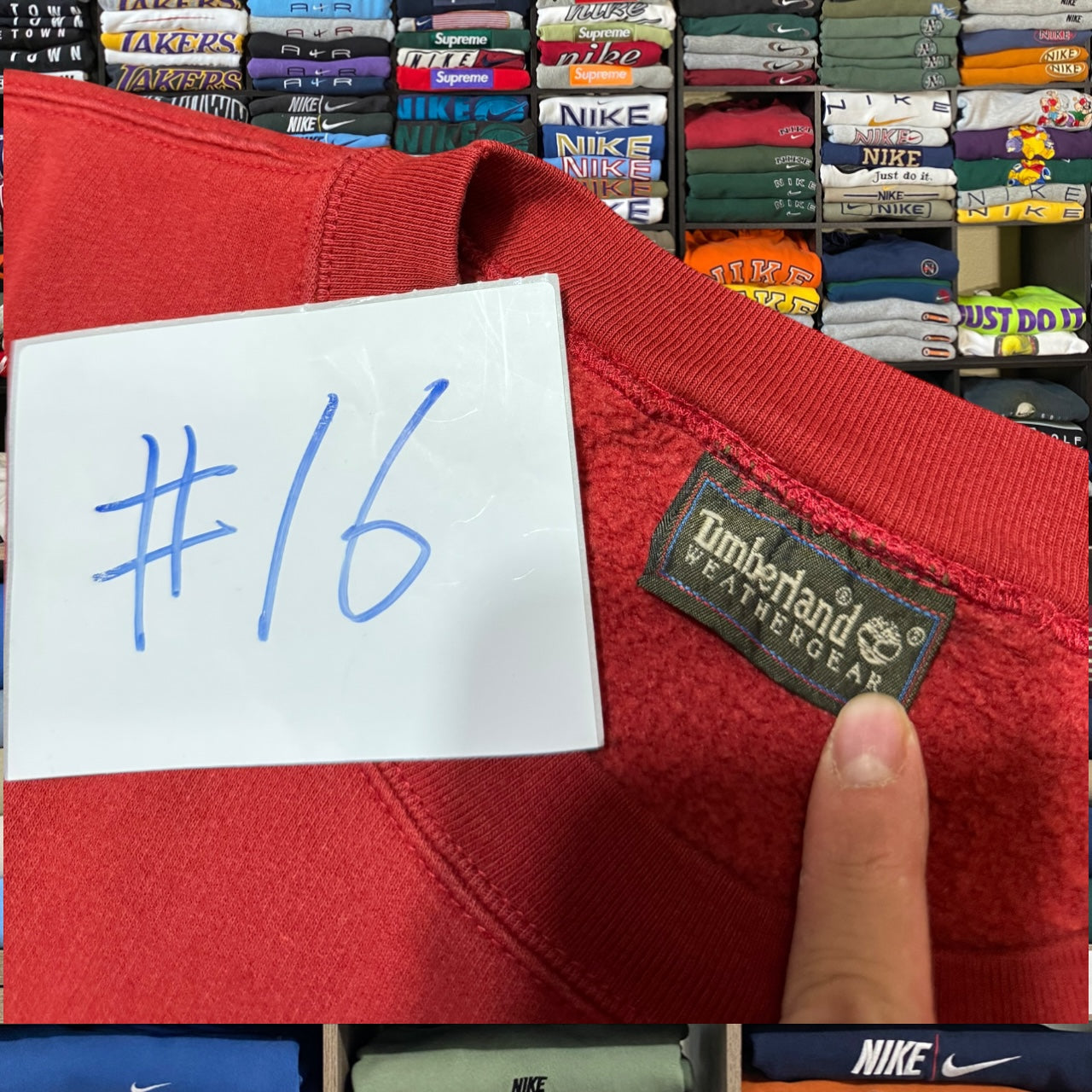 90s timberland sweatshirt (Xlarge)