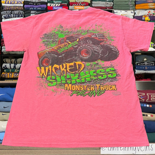 Y2K monster truck pink wicked sickness