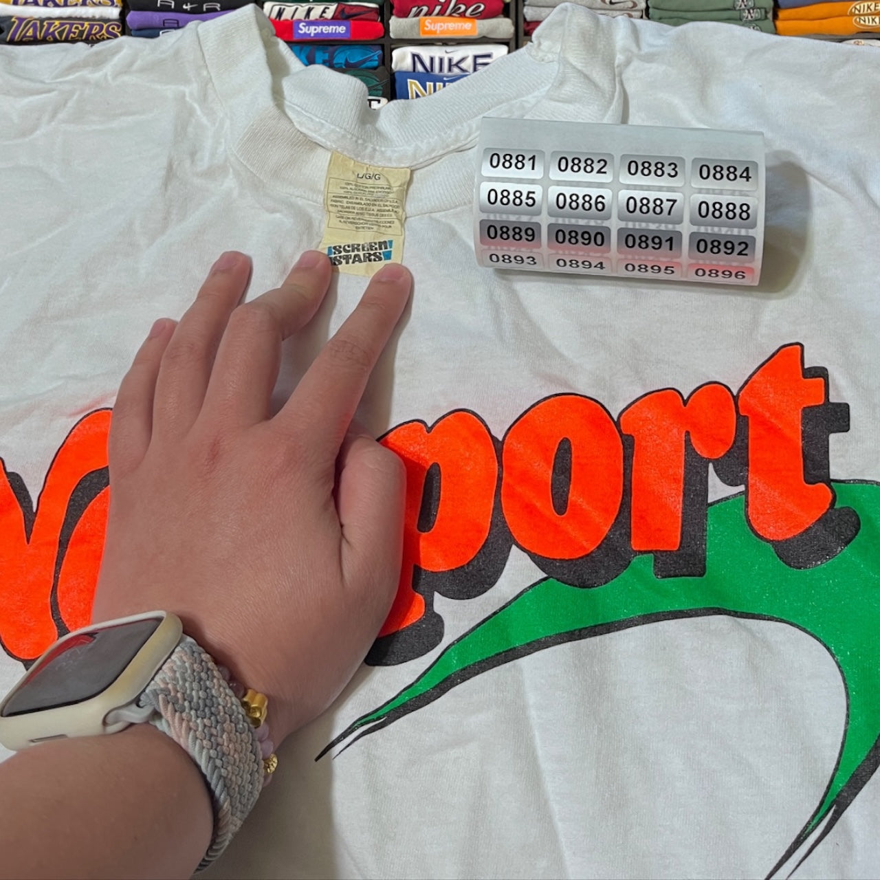 90s newport cigarettes promo shirt