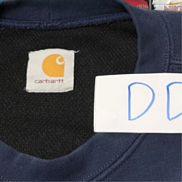 90s carhartt mesh interior sweater